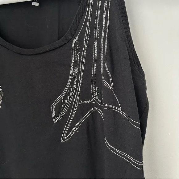 Diesel Embroidery Tank - Picture 3 of 4
